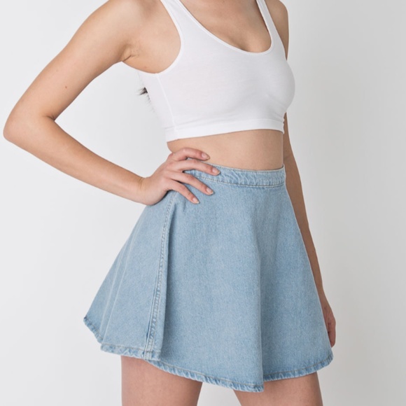 American Apparel Dresses & Skirts - American Apparel Jean Denim Circle Skirt